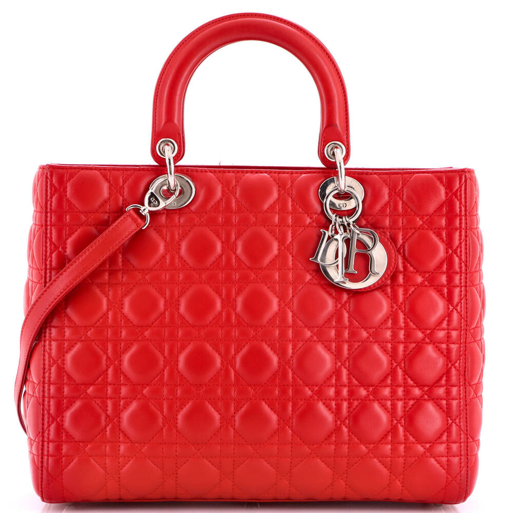 Christian Dior Large Lady Dior Bag